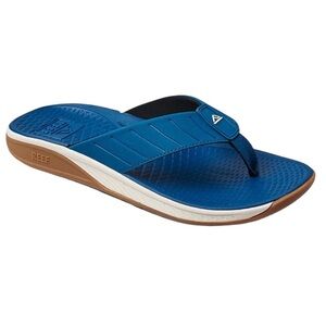 Reef Men's The Deckhand Flip Flops Blue Size 8